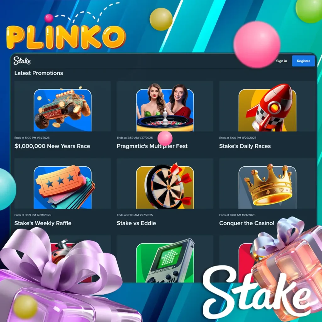 Plinko Stake Bonuses